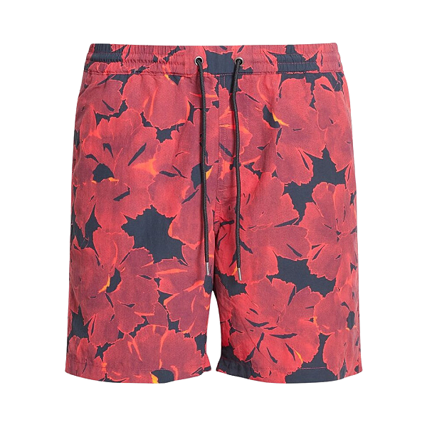 ALLSAINTS - Bermuda Kaza Elasticated Waist Floral "Vermelho" -NOVO-