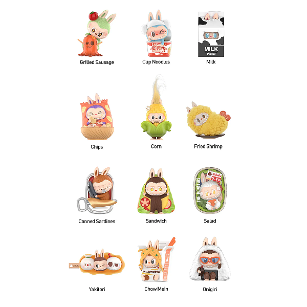 POP MART - Labubu The Monsters Wacky Mart Series Blind Box -UNIDADE-