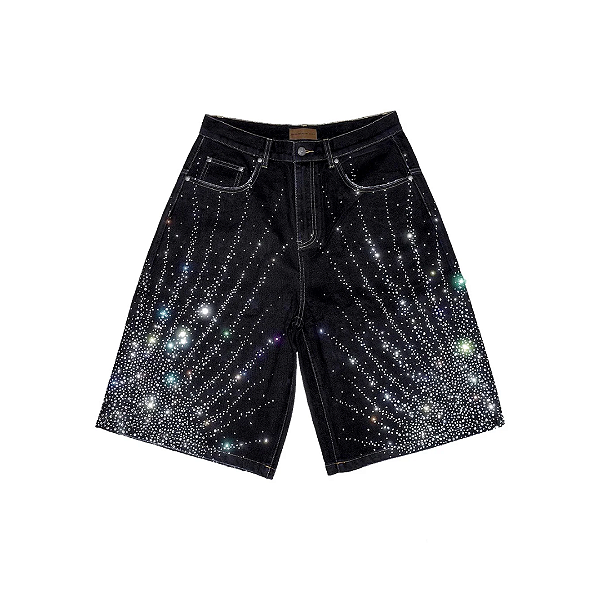 BIRTH OF ROYAL CHILD - Bermuda Jeans 20K Diamond Starling "Preto" -NOVO-