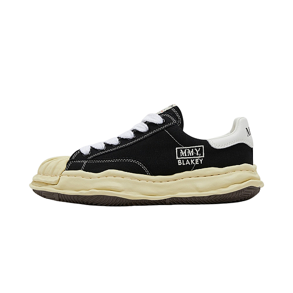 MAISON MIHARA YASUHIRO - Blakey OG Sole Vintage Canvas Low "Black" -NOVO-