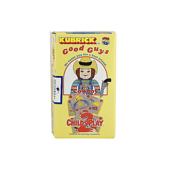 MEDICOM TOY x CHILD'S PLAY 2 - Boneco Kubrick Chucky Good Guys 2002 Blind Box -NOVO-