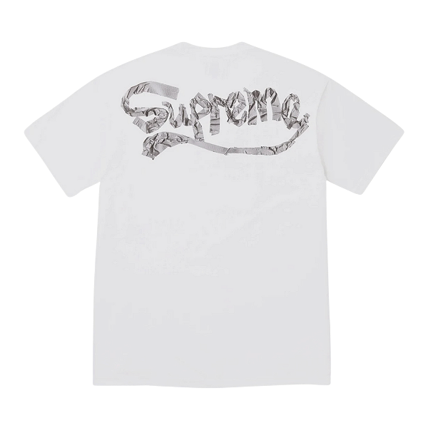 SUPREME - Camiseta Tape "Branco" -NOVO-