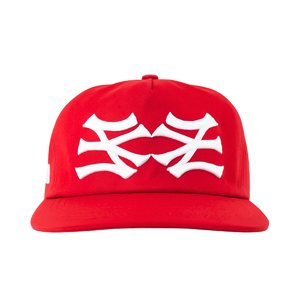 OMA DESIGN STUDIOS - Boné NY NY Side "Vermelho/Branco" -NOVO-