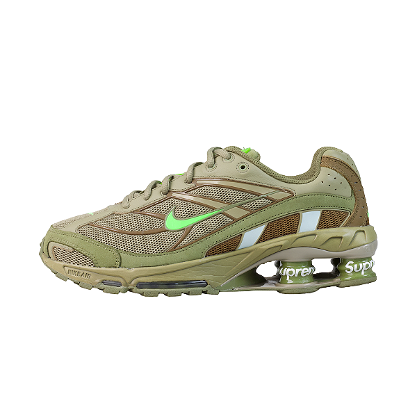 ***NIKE x SUPREME - Shox Ride 2 SP "Olive" -USADO-