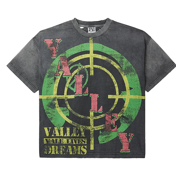 VALE LIVES FOREVER - Camiseta Target "Cinza" -NOVO-