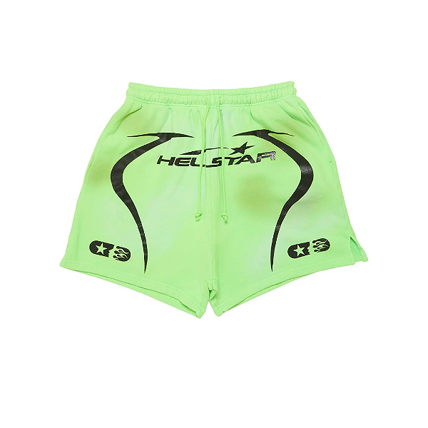 HELLSTAR - Bermuda Warm up "Verde/Preto" -NOVO-
