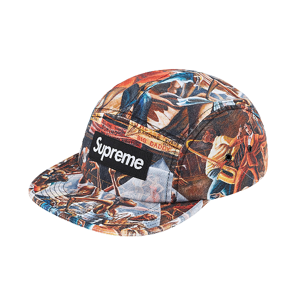 SUPREME x ERNIE BARNES - Boné Camp "Multicolor" -NOVO-