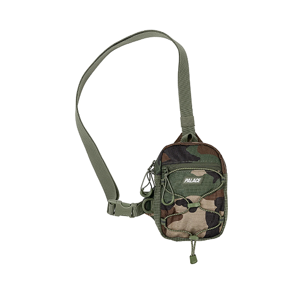 PALACE - Bolsa Cordura Reflex RS Shot "Verde Camo" -NOVO-
