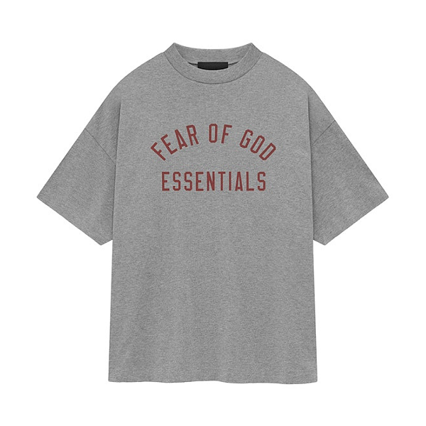 FOG - Camiseta Essentials Jersey Crewneck "Dark Heather" -NOVO-