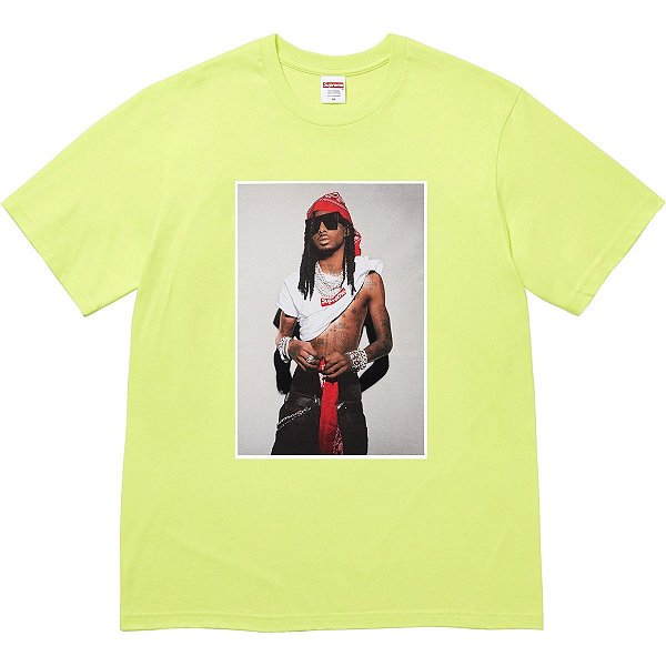SUPREME - Camiseta Playboi Carti "Verde Claro" -NOVO-