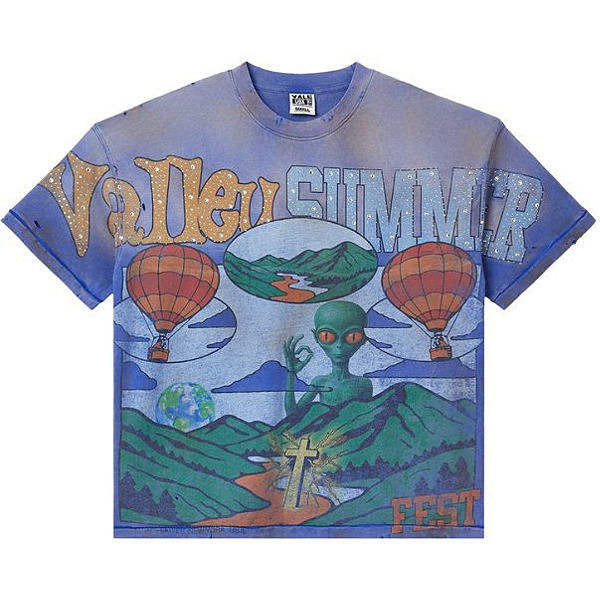 VALE LIVES FOREVER - Camiseta Summer Slam "Azul" -NOVO-