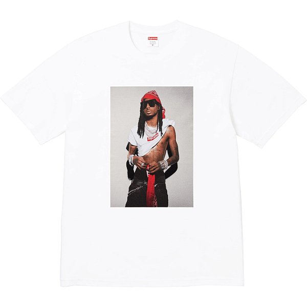 SUPREME - Camiseta Playboi Carti "Branco" -NOVO-