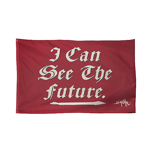 TRAVIS SCOTT - Bandeira See the Future "Vermelho" -NOVO-