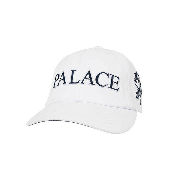 PALACE - Boné 6-Panel Rugby "Branco" -NOVO-