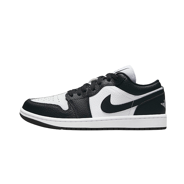 NIKE - Air Jordan 1 Low SE "Homage Splt White Black" (39,5 BR / 9,5W US) -NOVO-