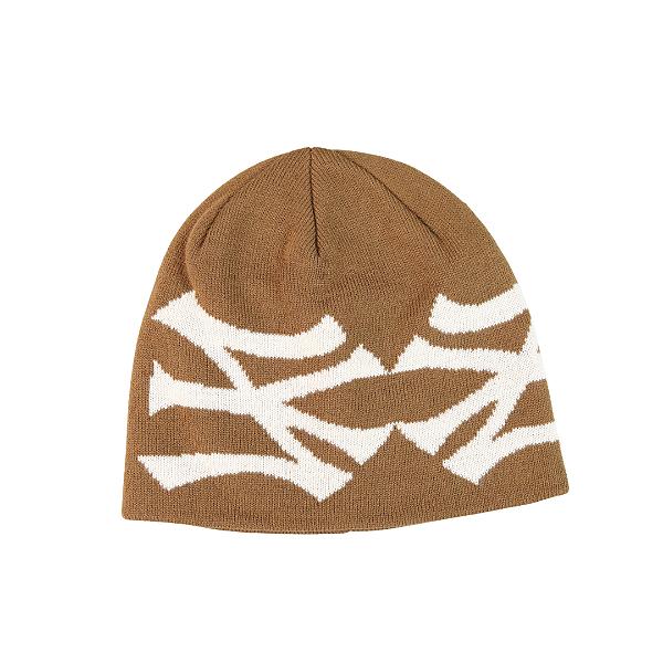 OMA DESIGN STUDIOS - Touca NY NY Skull "Marrom" -NOVO-
