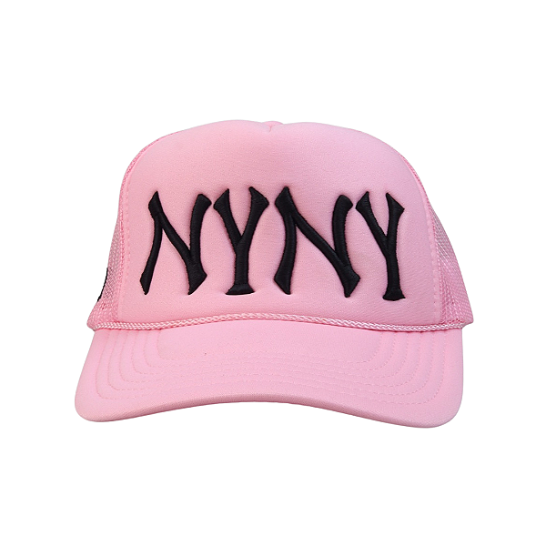 OMA DESIGN STUDIOS - Boné NY Trucker "Rosa" -NOVO-