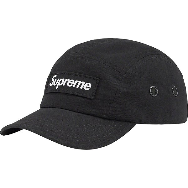 SUPREME - Boné Military Camp SS22 "Preto" -NOVO-