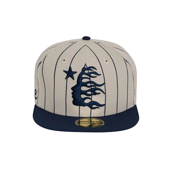 HELLSTAR - Boné Path to Paradise Pinstripe Baseball "Cinza" -NOVO-