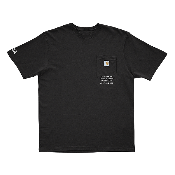 OMA DESIGN STUDIOS - Camiseta IDWC Carhartt "Preto" -NOVO-