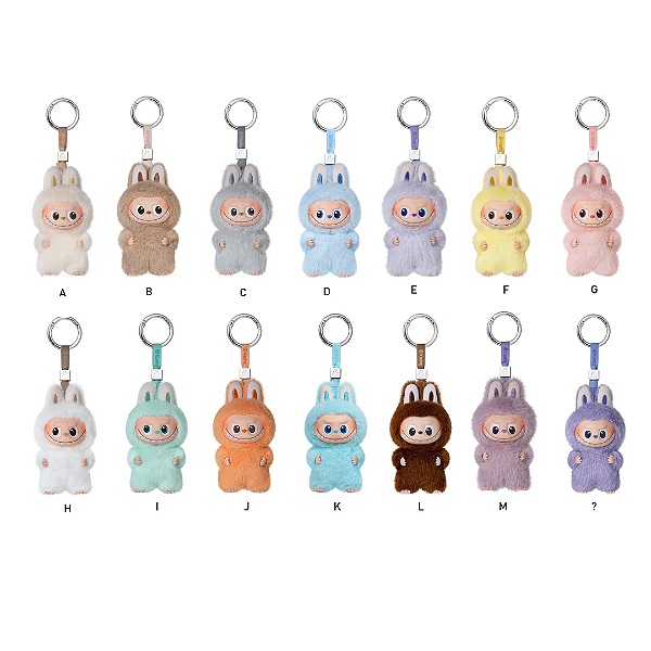 POP MART - Labubu The Monsters Pin For Love Series Vinyl Plush Pendant Blind Box (A-M) -UNIDADE-