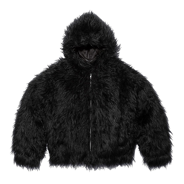 SUPREME x YOHJI YAMAMOTO - Jaqueta Faux fur Windstopper Bomber "Preto" -NOVO-