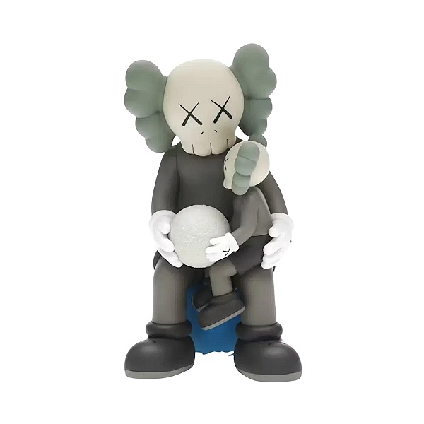 KAWS - Boneco Holiday Thailand Vinyl "Marrom" -NOVO-