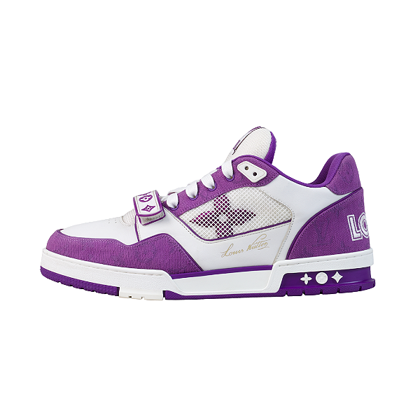 LOUIS VUITTON - LV Trainer Strap "White Purple" -USADO-