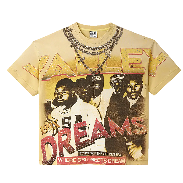 VALE LIVES FOREVER - Camiseta Chambers Bling "Amarelo" -NOVO-