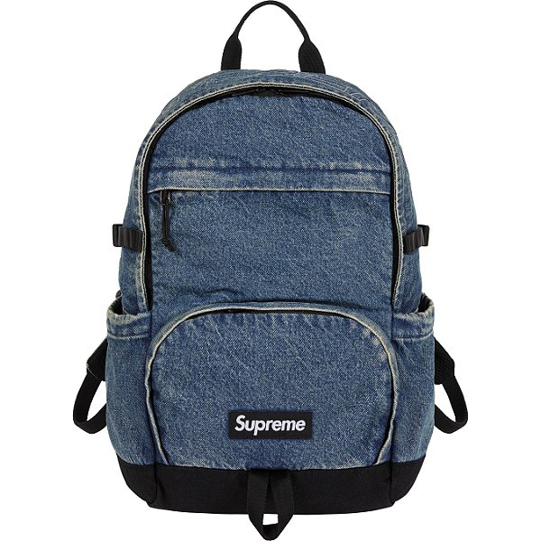 SUPREME - Mochila Denim FW25 "Denim" -NOVO-