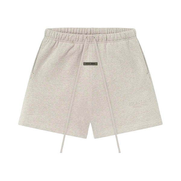 FEAR OF GOD - Bermuda Essentials Classic Fleece "Heather Stone" -NOVO-