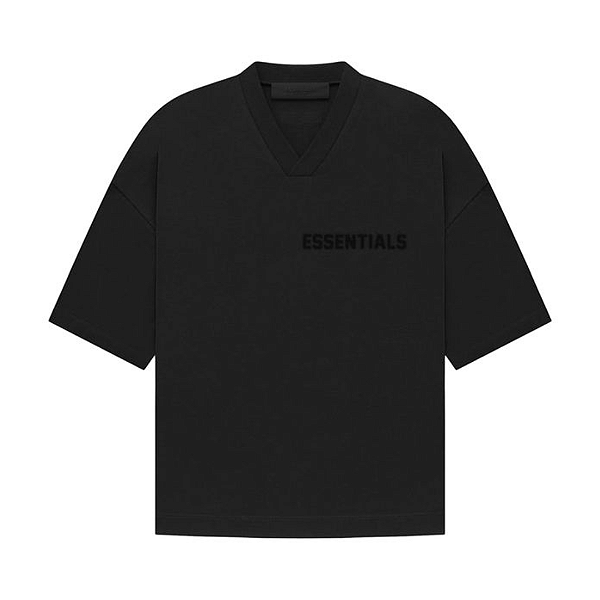 FEAR OF GOD - Camiseta Essentials V Neck "Black" -NOVO-
