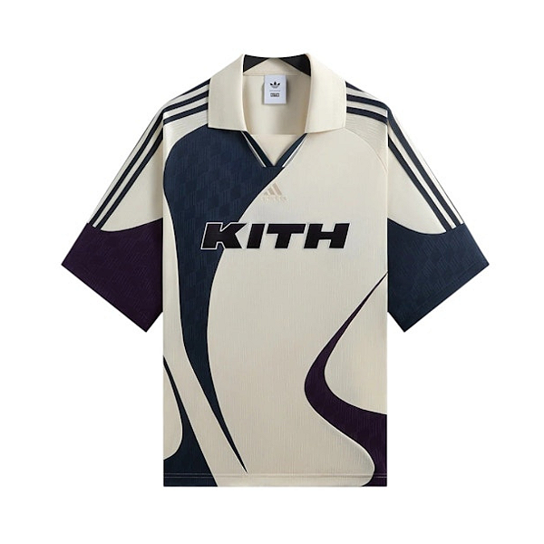 ADIDAS x KITH - Camiseta Jersey Football Soccer "Creme" -NOVO-