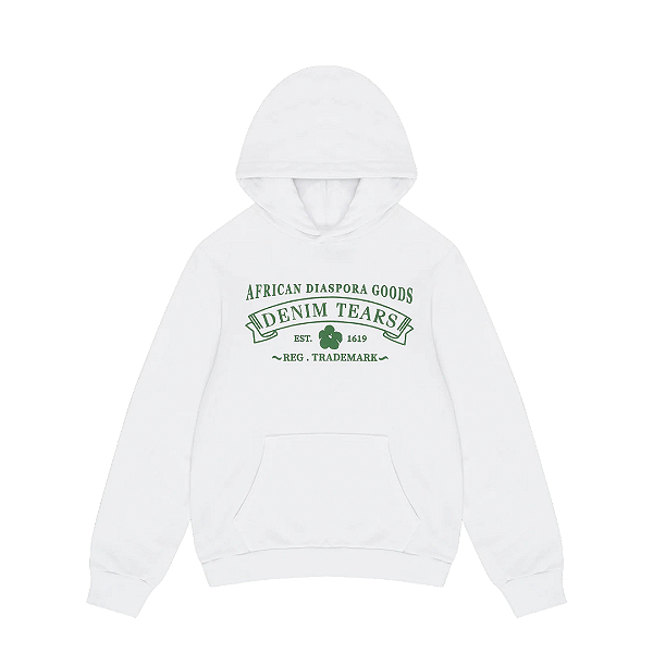 *** DENIM TEARS - Moletom ADG "Branco" -NOVO-