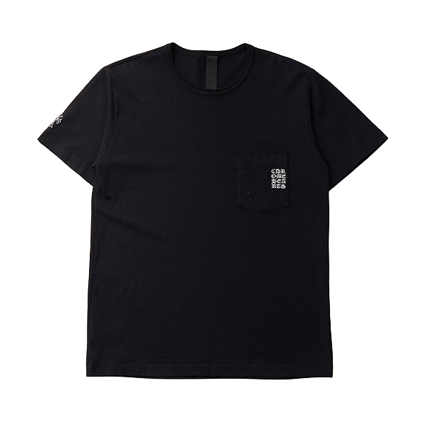 CHROME HEARTS - Camiseta Premium Embroidered Eyechart "Preto" -NOVO-