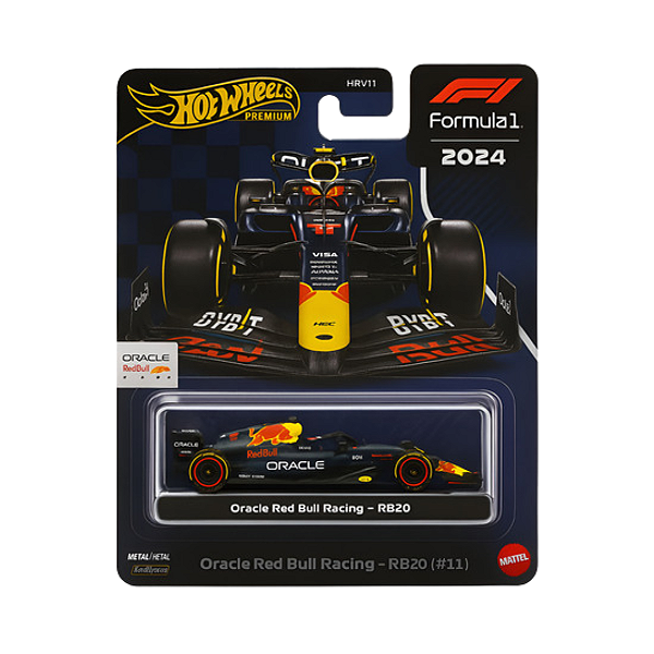 HOT WHEELS - Carrinho Formula 1 (2024) Oracle Red Bull Racing RB20 #11 "Azul Escuro" -NOVO-