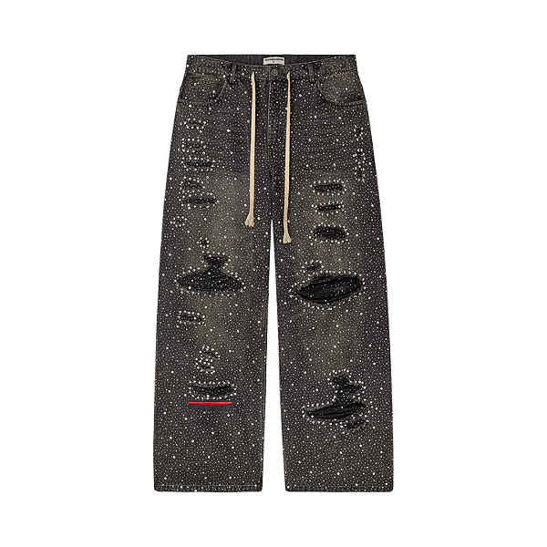 VALE LIVES FOREVER - Calça Iced Out "Preto" -NOVO-