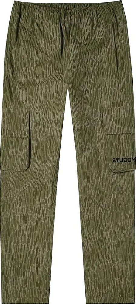 STUSSY - Calça Apex "Rain Camo" -NOVO-