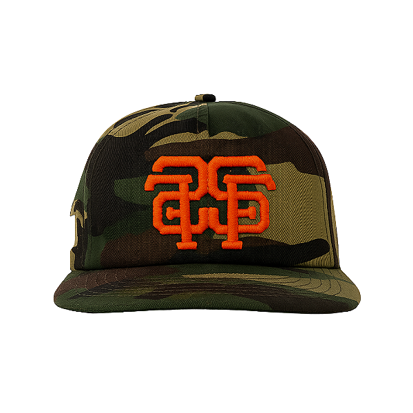 OMA DESIGN STUDIOS - Boné San Francisco "Camo/Laranja"