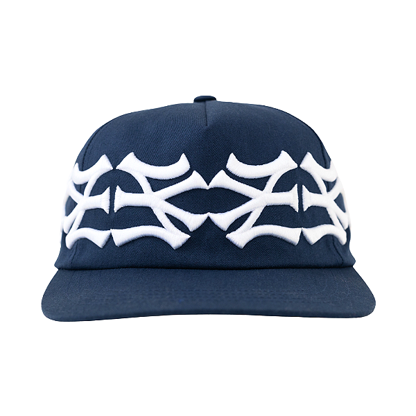 OMA DESIGN STUDIOS - Boné NY NY Crown "Marinho/Branco" -NOVO-