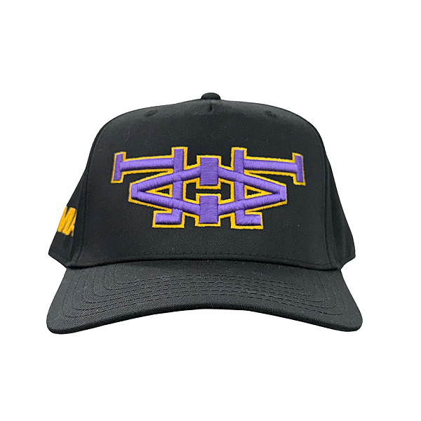 OMA DESIGN STUDIOS - Boné LA LA Side Curved Brim "Lakers" -NOVO-