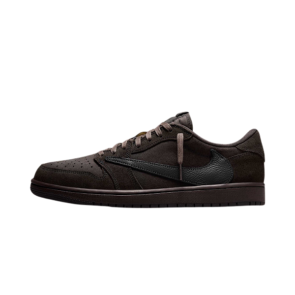 NIKE x TRAVIS SCOTT - Air Jordan 1 Low OG SP "Velvet Brown" (40,5 BR / 9 US) -NOVO-
