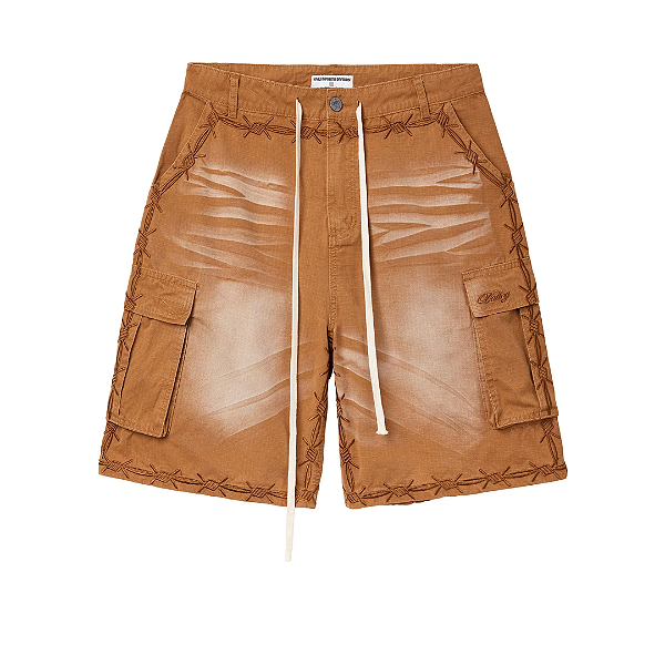 VALE LIVES FOREVER - Bermuda VA-1 Cargo Jorts "Bronze" -NOVO-