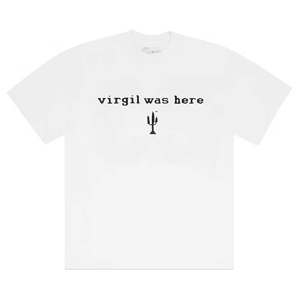 CPFM x VAA - Camiseta Virgil Was Here "Branco" -NOVO-