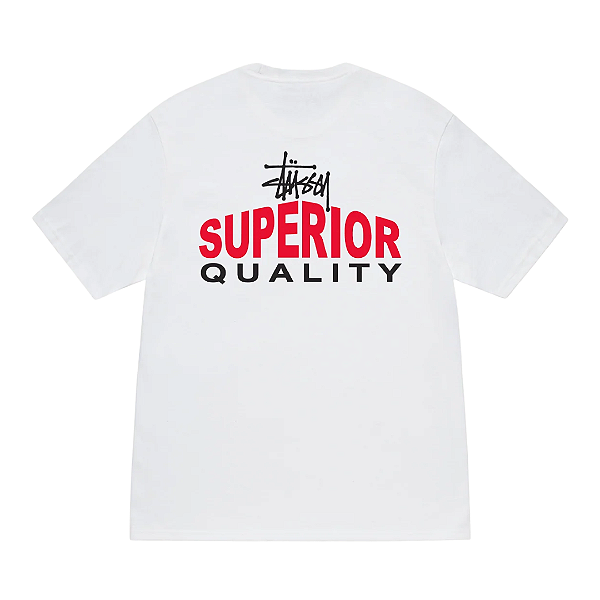 STUSSY - Camiseta Superior Quality "Branco" -NOVO-