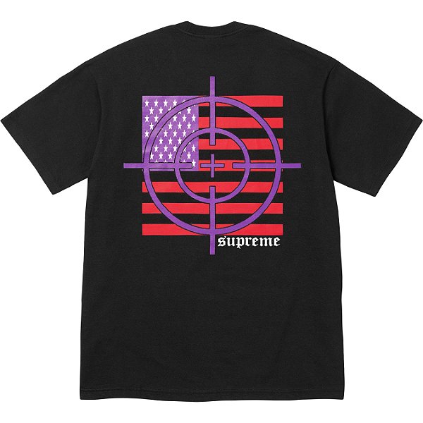 SUPREME - Camiseta Target "Preto" -NOVO-