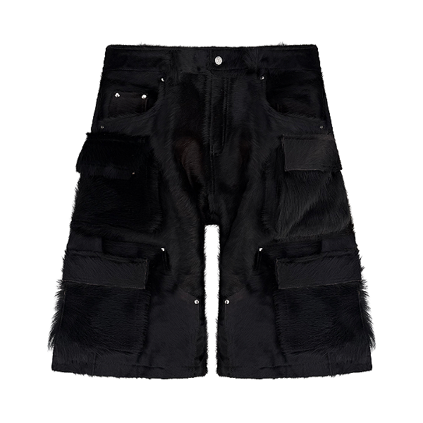 NYRVA - Bermuda Utility Cowhide Leather "Preto" -NOVO-