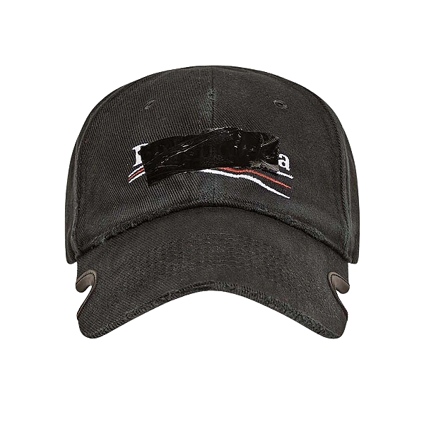 BALENCIAGA - Boné Gaffer "Preto" -NOVO-