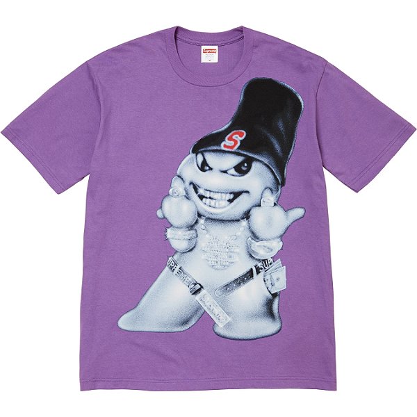 SUPREME - Camiseta Snowman "Roxo" -NOVO-