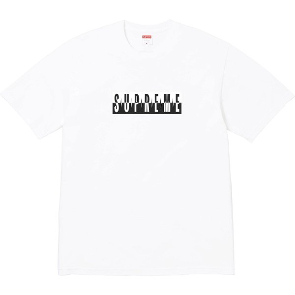 SUPREME - Camiseta Split "Branco" -NOVO-
